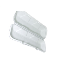 Sugarcane pulp box Eco-friendly biodegradable disposable bagasse hot dog box