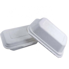 Sugarcane Biodegradable Food Packaging Box For Lunch