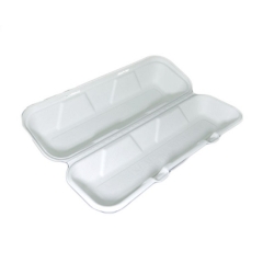 Sugarcane pulp box Eco-friendly biodegradable disposable bagasse hot dog box