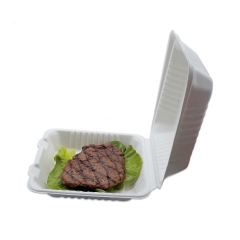 Takeout Microvable Disposable Food Containers Sugarcane Bagasse Lunch Box