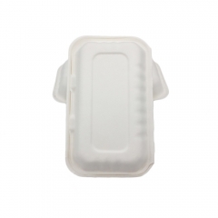 Wholesale eco-friendly biodegradable sugarcane bagasse lunch box food container