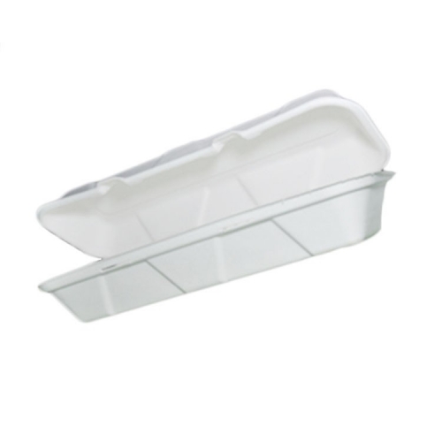 Sugarcane pulp box Eco-friendly biodegradable disposable bagasse hot dog box