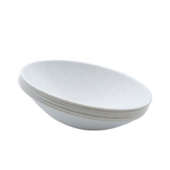 Sugarcane Food Container Disposable Tableware Disposable Egg Shape Container