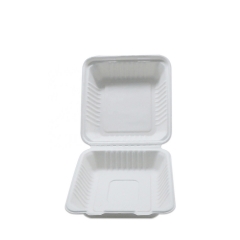 Takeout Microvable Disposable Food Containers Sugarcane Bagasse Lunch Box