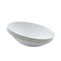 Sugarcane Food Container Bagasse Disposable Egg Shape Container