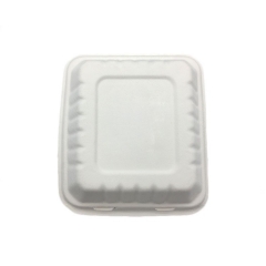 well-known food box decomposable packaging sugarcane box for barbecue