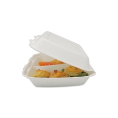 Embalagem de alimentos de cana-de-açúcar descartável de alta qualidade e biodegradável para restaurante