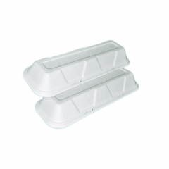 Hot Dog Box Sugarcane Bagasse Organic disposable take away food container