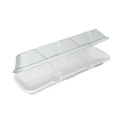 Hot Dog Box Sugarcane Bagasse Disposable Food Container Takeaway