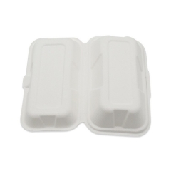 Envase de comida biodegradable disponible microdegradable de la caña de azúcar de la nueva llegada para el restaurante