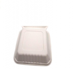 New Arrival Clamshell Box Disposable Biodegradable Food Container