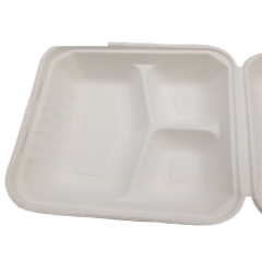 factory wholesale biodegradable sugarcane bagasse food container
