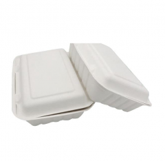 Microwave Clamshell Fast Food Take Away Lunch Box Biodegradable Disposable Food Container