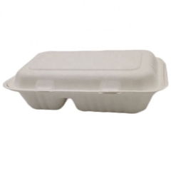 Hot Dog Box Sugarcane Bagasse Organic Disposable Food Containers