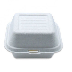 Hot sales 6inch Biodegradable Bagasse Compostable Hamburger Box For wholesale