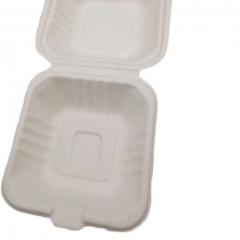 Οικολογικό βιοδιασπώμενο μίας χρήσης κουτί από ζαχαροκάλαμο για εστιατόριο