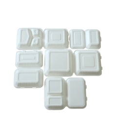 Disposable Popular Eco Takeaway Sugarcane Bagasse Food Containers