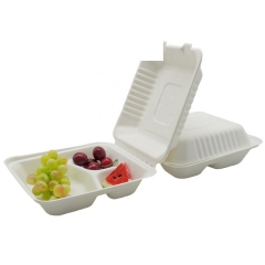 custiomized food container bagasse biodegradable food container sugarcane food container