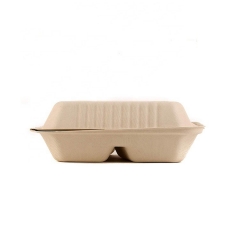 Eco Disposable Delivery Containers Bagasse Sugarcane Food Box