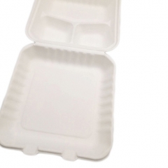 Disposable Multiple specifications high quality takeaway Food Sugarcane Packaging Food containers