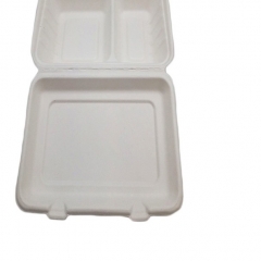 Eco friendly biodegradable microwaveable packaging food containers with Lids