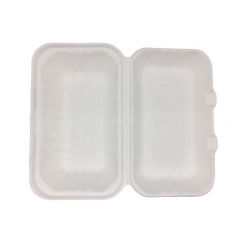 Disposable Food Container Packing Bagasse Clamshell Biodegradable Food
