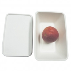 Disposable Bagasse Lunch Box Decomposable Sugarcane lunch box