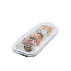 Compostable sushi tray bagasse sushi tray disposable sushi tray