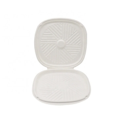Disposable Bagasse Disposable Box For Food Clamshell Biodegradable Box