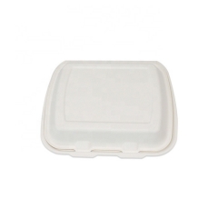 dispodable sugarcane baggase container for takeaway