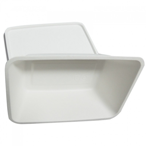 1000ml biodegradable microwave pulp bagasse lunch box