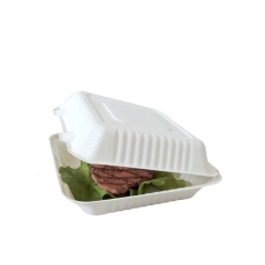Biodegradable Disposable Leakage Proof Bagasse Food Container Clamshell
