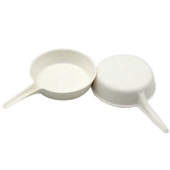Shallow Pan 100% Biodegradable Disposable Sugarcane Bagasse Sauce Container