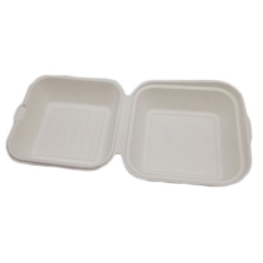 100% biodegradable disposable pulp lunch sugarcane box