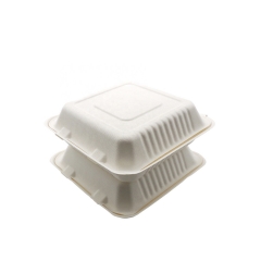 Biodegradable Disposable Eco Friendly Food Fiber To Go Bagasse Disposable Food Container