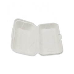 Caja disponible biodegradable de Bento de la cubierta de la caña de azúcar para la comida para llevar