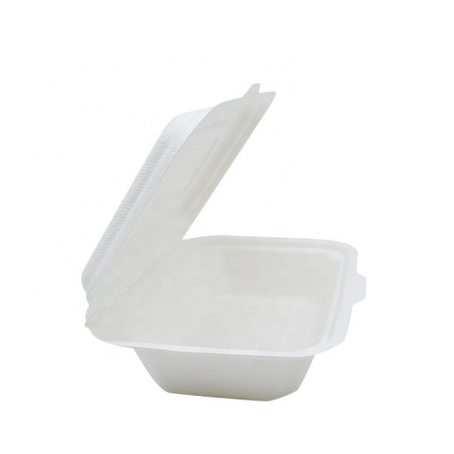 Conteneurs jetables d'emballage de bagasse pour le conteneur de nourriture de canne à sucre de nourriture