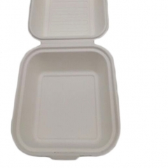 กล่องใส่อ้อยอาหารกลางวันแบบใช้แล้วทิ้งที่ย่อยสลายได้ทางชีวภาพ 100%