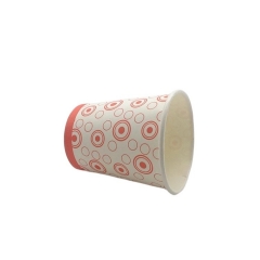 Hot Sale Beverage Use Single Wall Pe 8 Ouce Coated Paper Cup