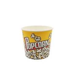 tasses à pop corn jetables grand seau à pop corn biodégradable