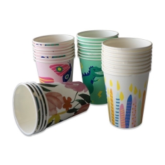 Vaso de papel recubierto de PLA