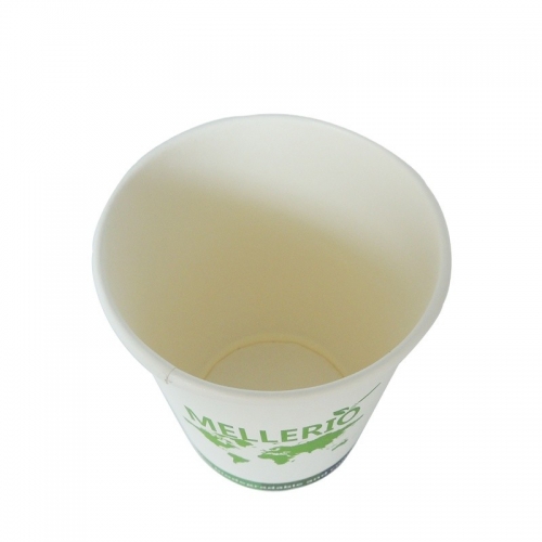 Taza de café biodegradable impresa aduana disponible de la bebida PLA