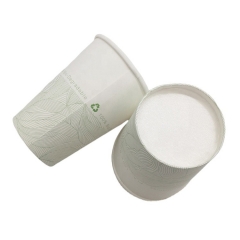 Copo de café de papel com revestimento PLA biodegradável