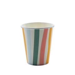 뜨거운 음료를 위한 PLA 코팅 종이컵 처분할 수 있는 도매 8OZ 종이컵