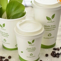 wholesale disposable PLA paper cup custom logo reputation supplier