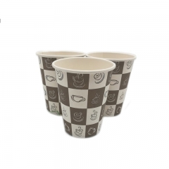 Экологичный герметичный бумажный стаканчик для кофе
