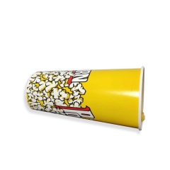 disposable custom printed popcorn paper cup