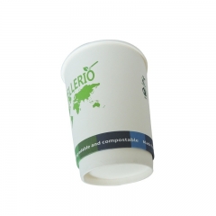 Beverage Disposable Custom Printed Biodegradable PLA Coffee Cup