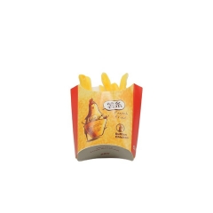 Tasse de papier de frites imprimées par coutume 8oz pour la maison de cinéma avec le logo unique