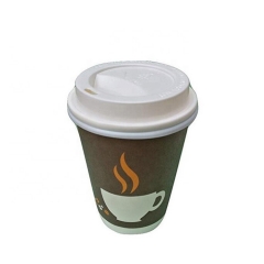 New Style Customized logo Printed Double Wall Paper Coffee Cup